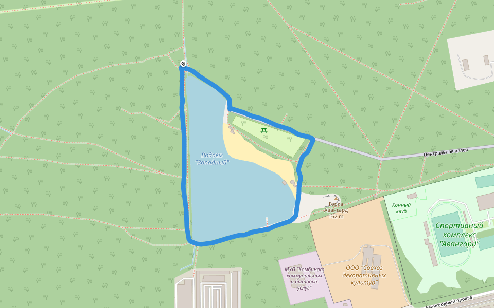 Водоем "Западный"