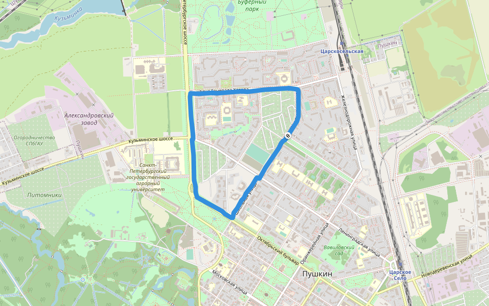 Октябрьский бульвар