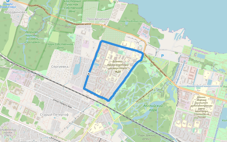 Английский парк