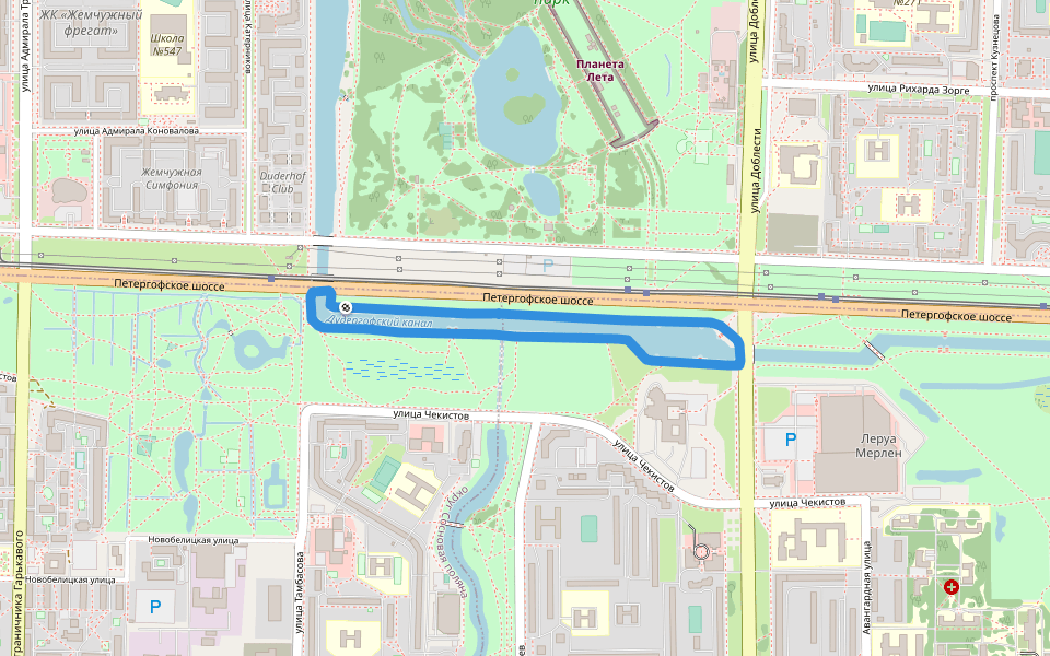Обелиск в память прорыва блокады Ленинграда