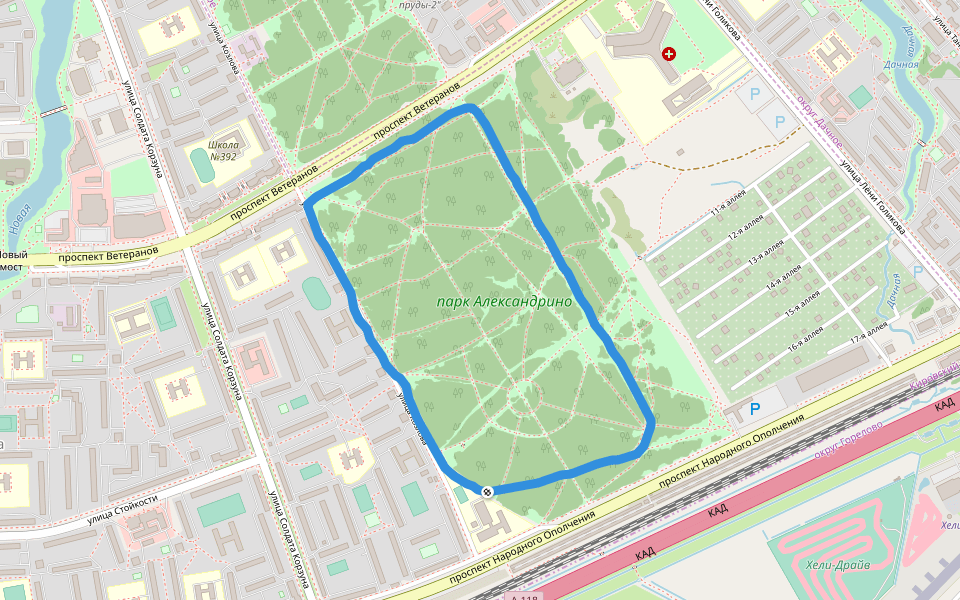 парк Александрино