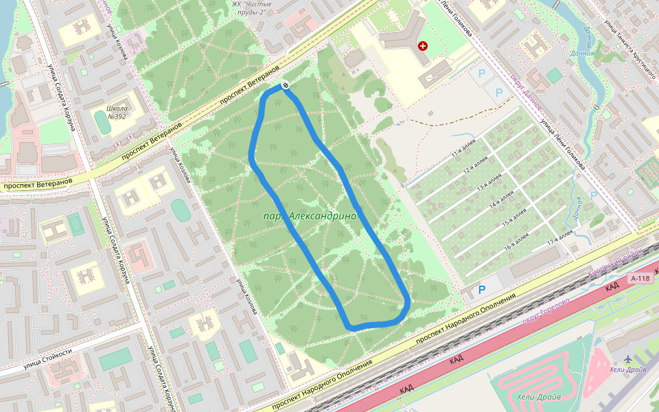 парк Александрино
