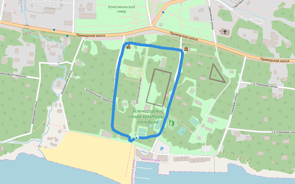 Зеленогорский парк культуры и отдыха