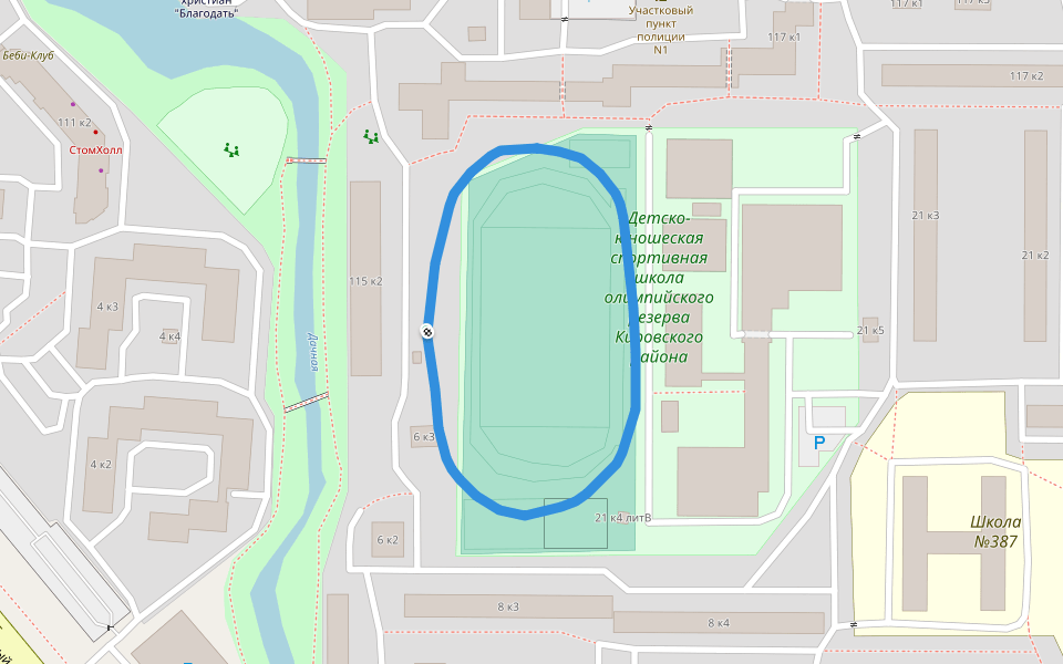 Детско-юношеская спортивная школа олимпийского резерва Кировского района