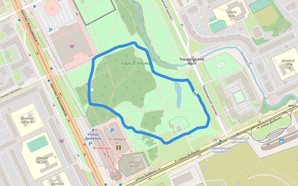 парк Есенина