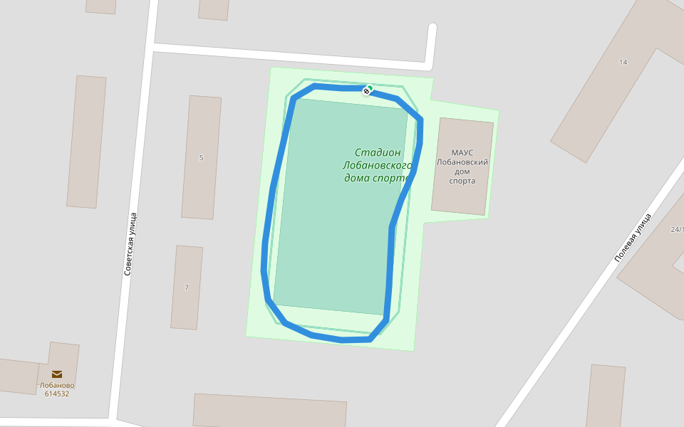 Stadium of the Lobanovsky sports house Walking And Running Trail ...