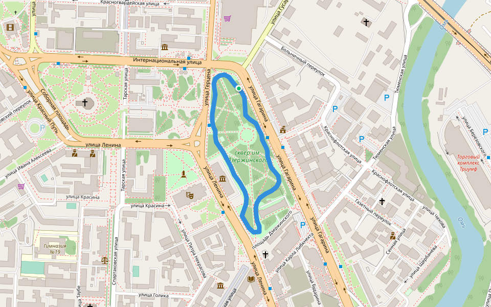 сквер им. Дзержинского