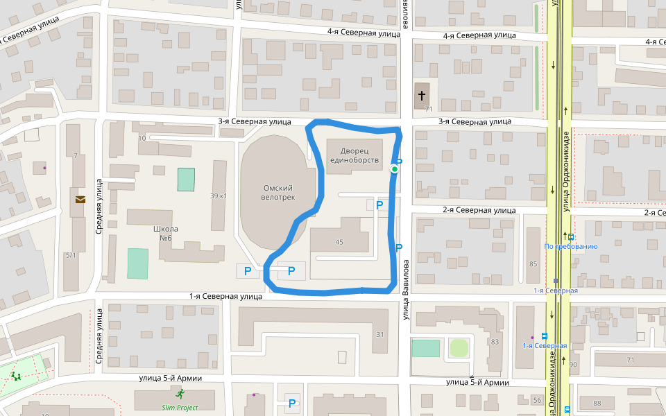 Омский велотрек