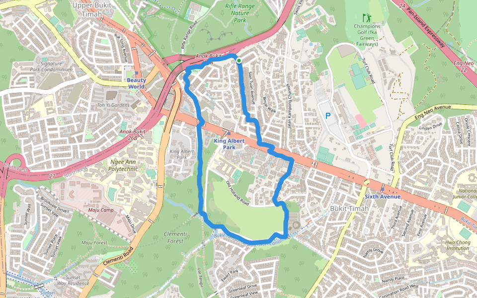 Mayfair Park Walking and Running Singapore Pacer