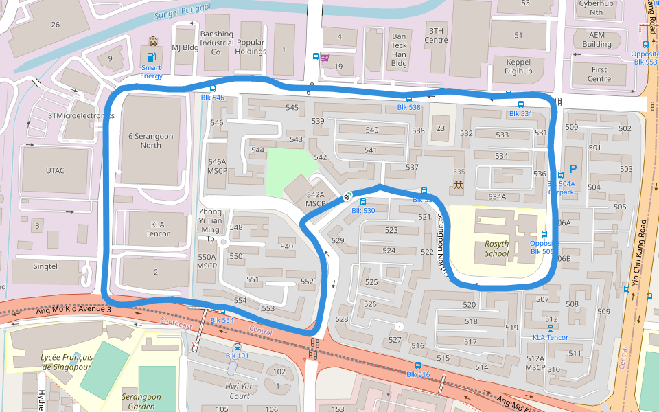 Rosyth School Walking And Running Trail - Singapore, Central Region | Pacer