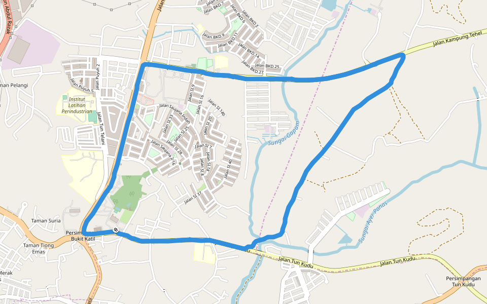 Jalan Kampung Tehel