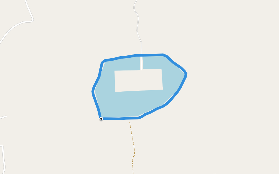 Nameum reservoir walking route map in Ubon Ratchathani