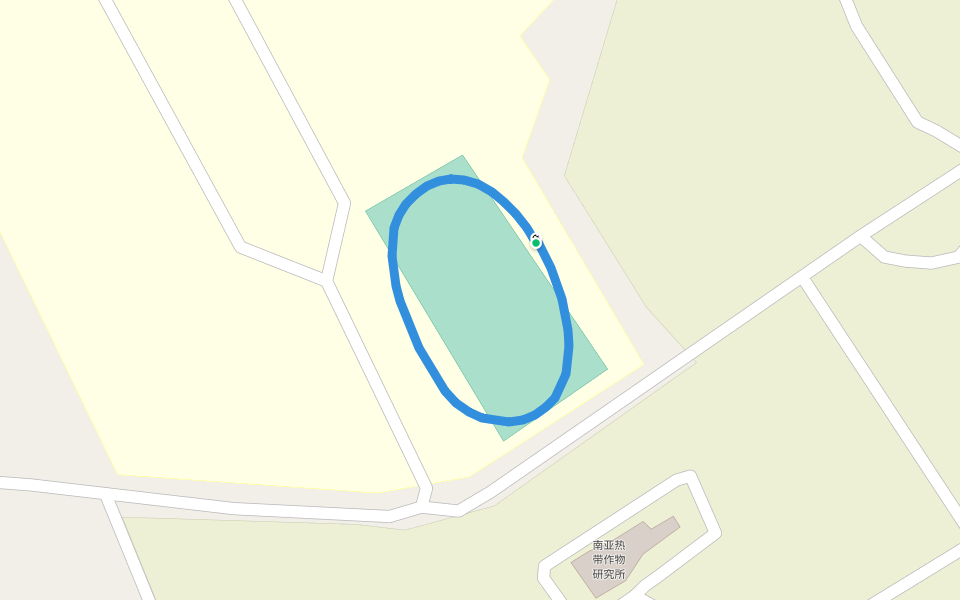 广东省农工商职业技校 walking route map in Zhanjiang