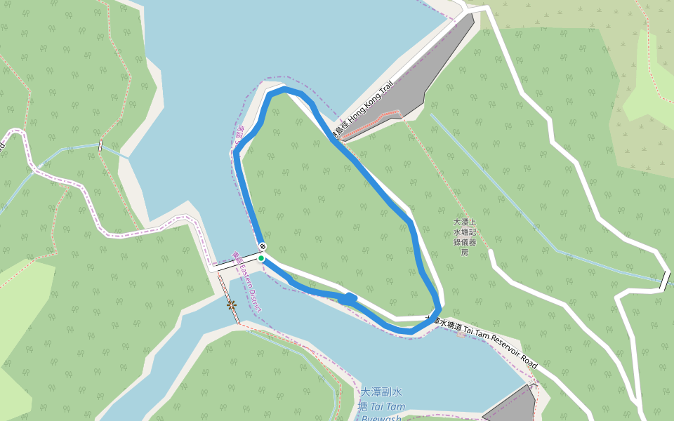 大潭上水塘 Tai Tam Upper Reservoir