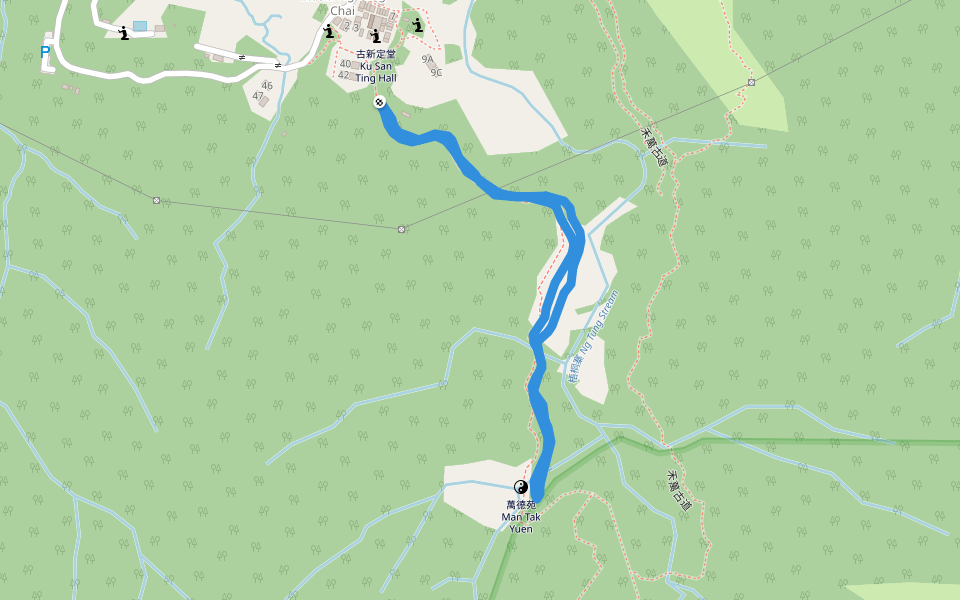 大帽山郊野公園 Tai Mo Shan Country Park - 梧桐石涧径