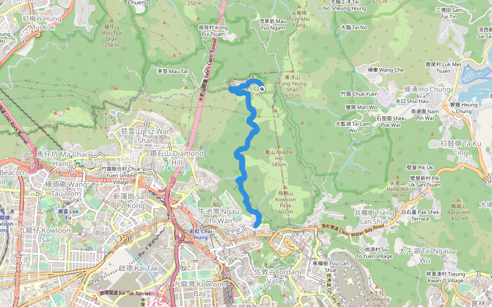 馬鞍山郊野公園-扎山道