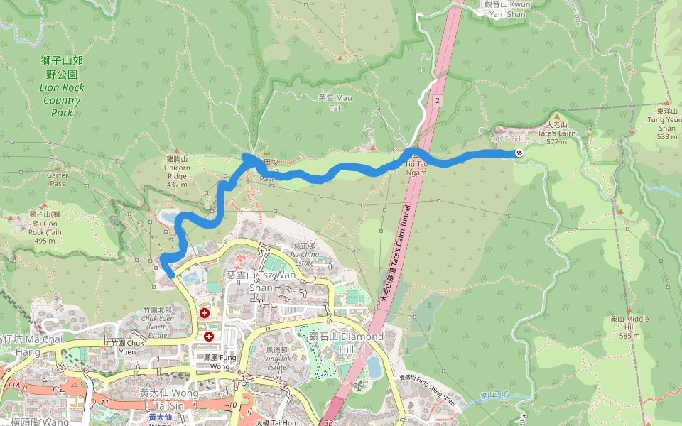 慈雲山-沙田坳道