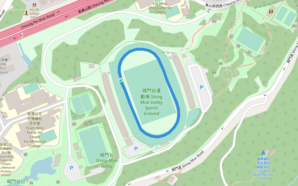 城門谷運動場 Shing Mun Valley Sports Ground