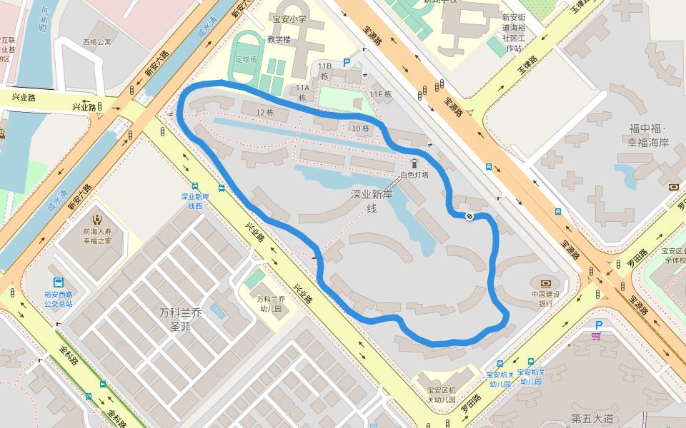 Shenzhen New Shoreline Walking And Running Trail Bao'an District