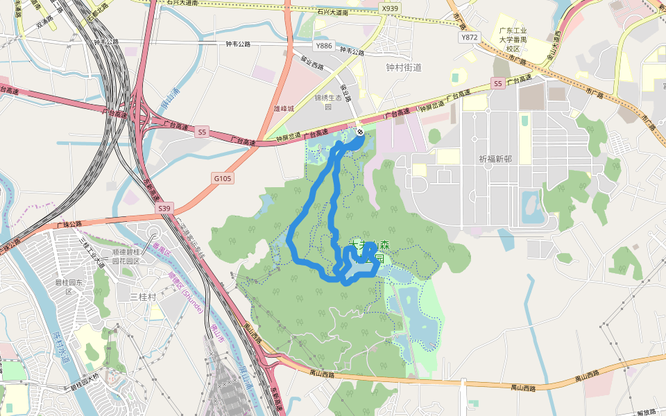 大夫山森林公园