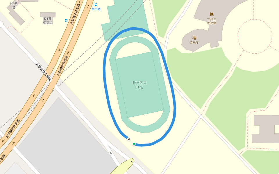 教学区运动场