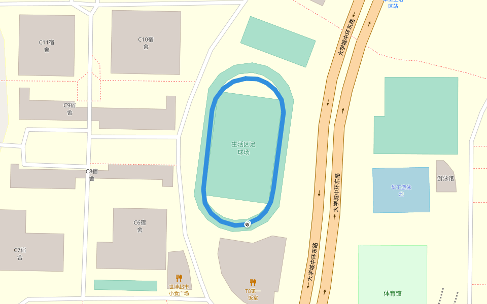 生活区足球场