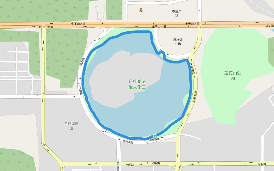 月桂湖法治文化园