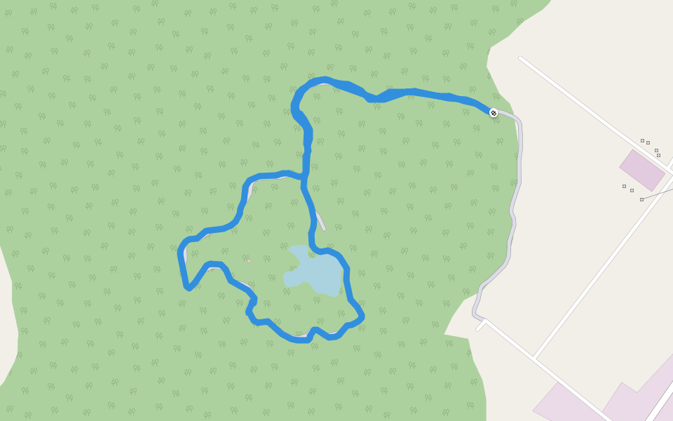 塔山风景区 walking route map in Shan Tou Shi