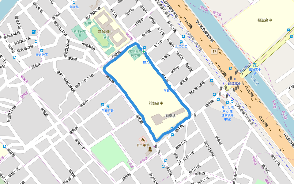 前鎮高中網球場