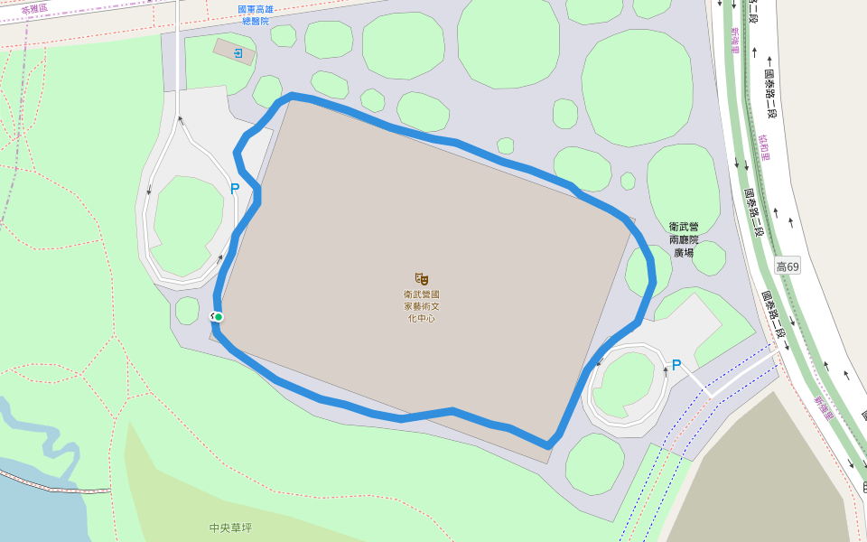 衛武營兩廳院廣場