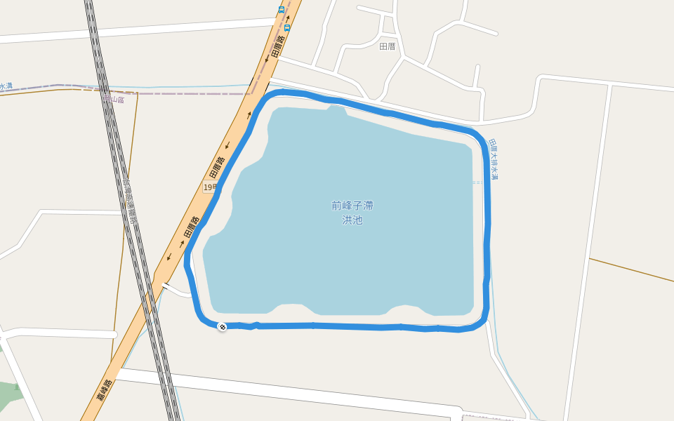 前峰子滯洪池