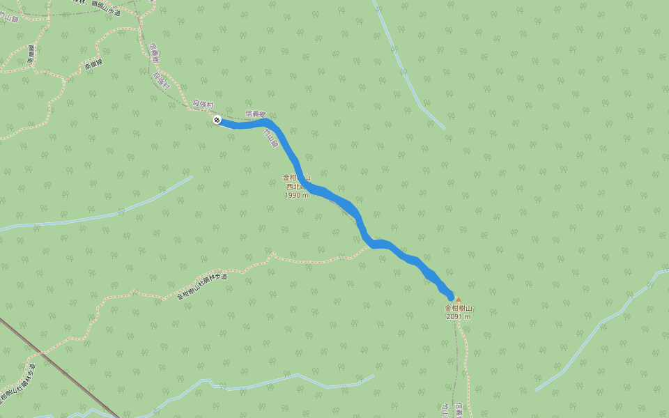 金柑樹山杜鵑林步道