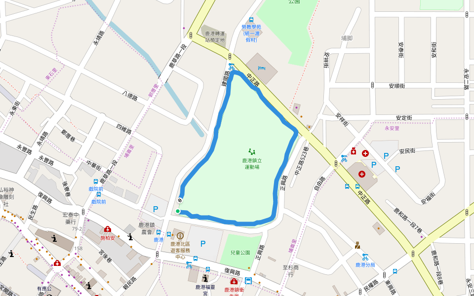 鹿港鎮立運動場