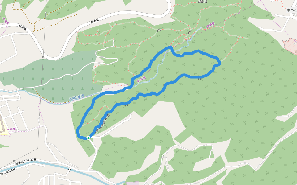 大肚山萬里長城步道