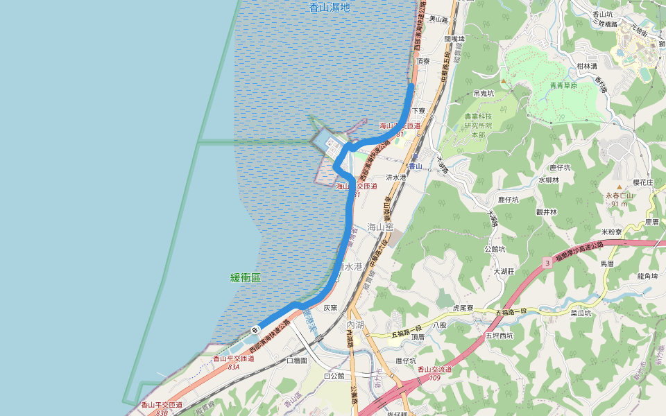 香山區17公里海岸線