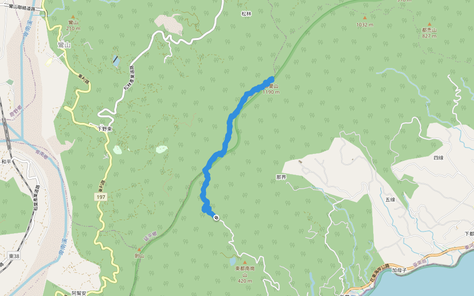 花東沿海保護區-都蘭山步道