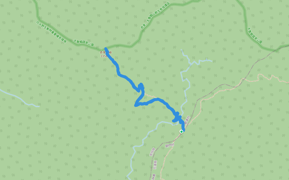 奇萊、太魯閣山群生態保護區