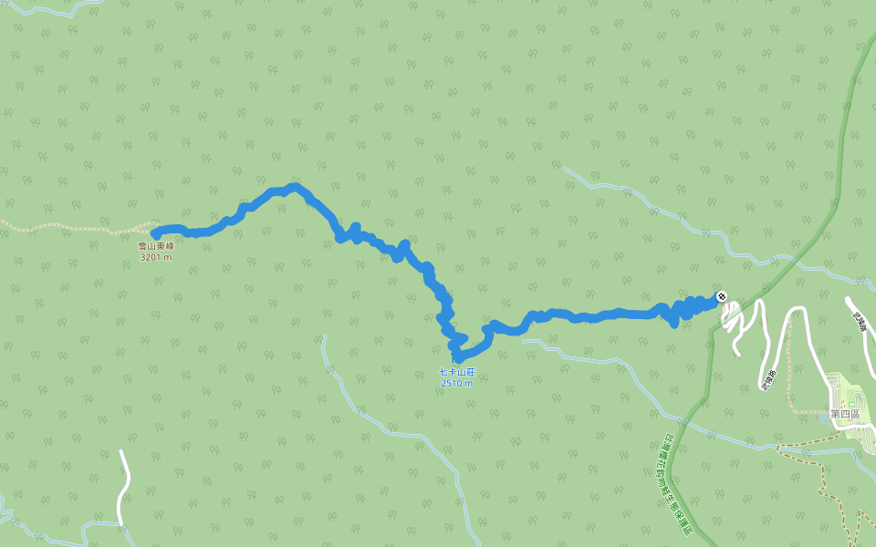 台湾樱花钩吻鲑生态保护区远足路线 和平區 台中市 中国台湾 Pacer