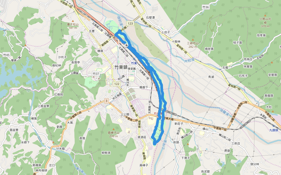 頭前溪竹東生態公園