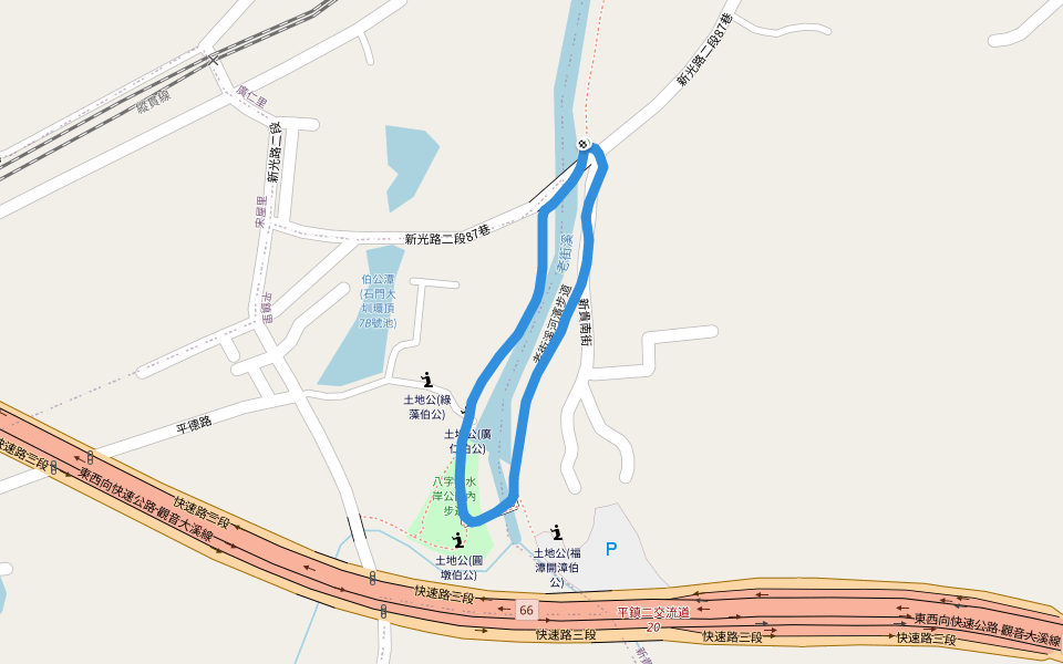 老街溪河濱步道