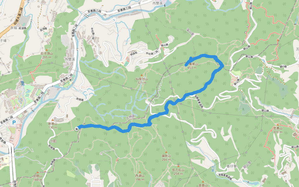 大崙尾山步道