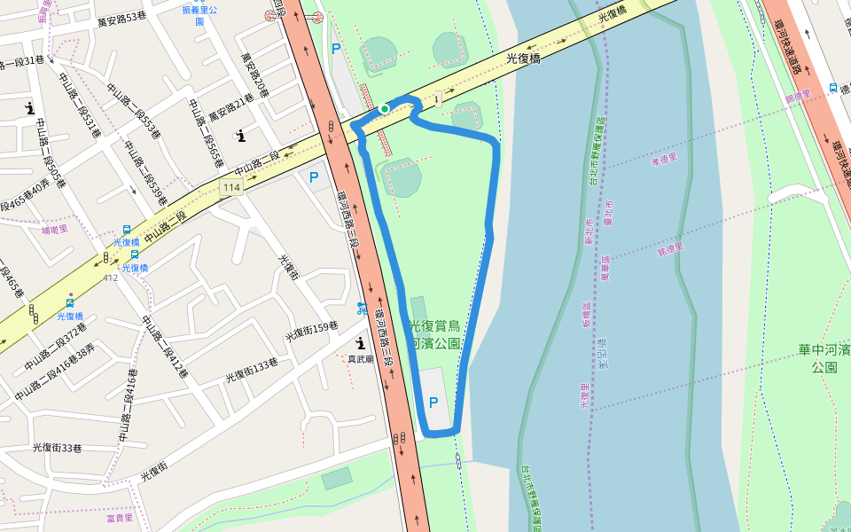 光復賞鳥河濱公園