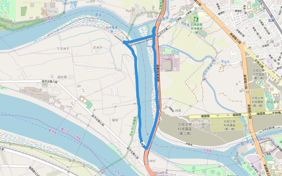 淡水河口保護區