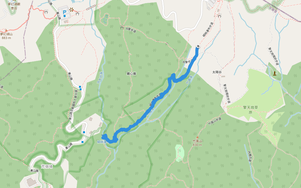 陽明山國家公園-绢丝瀑布步道