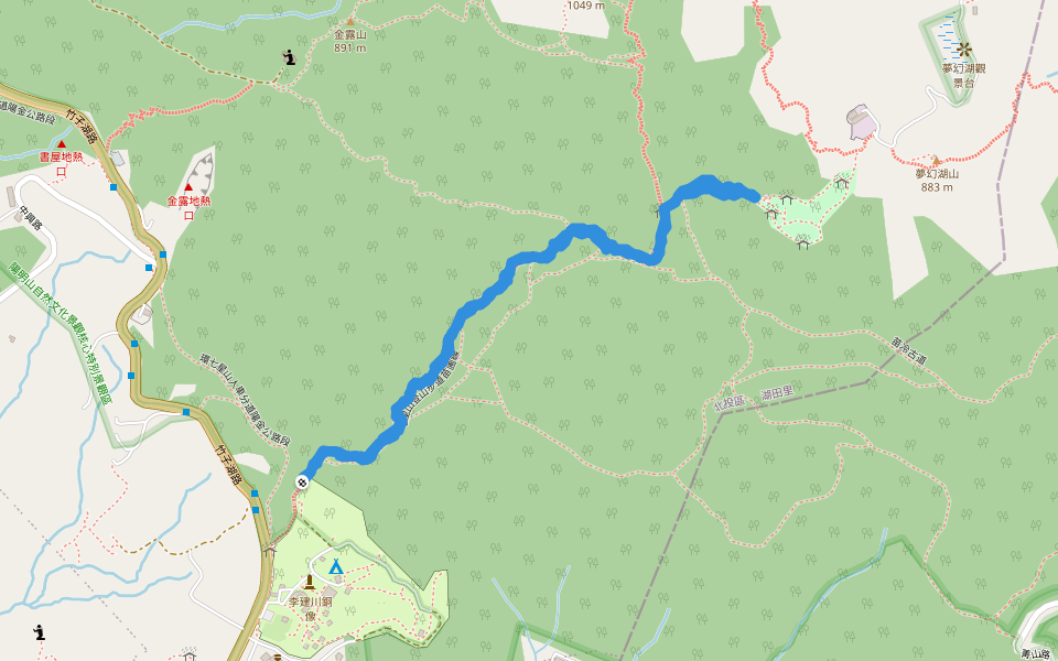 七星山登山步道苗圃線