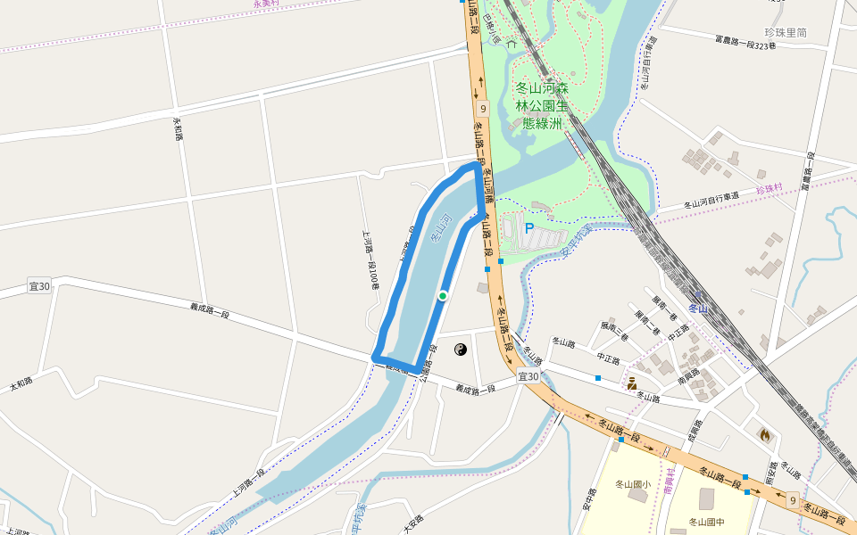 冬山河森林公園生態綠洲