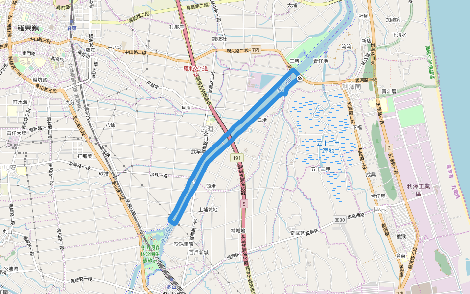 冬山河河濱公園