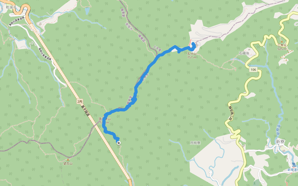 五分山登山步道