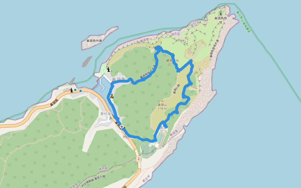 Northeast Coastal Reserve Hiking Trail Ruifang District, New Taipei