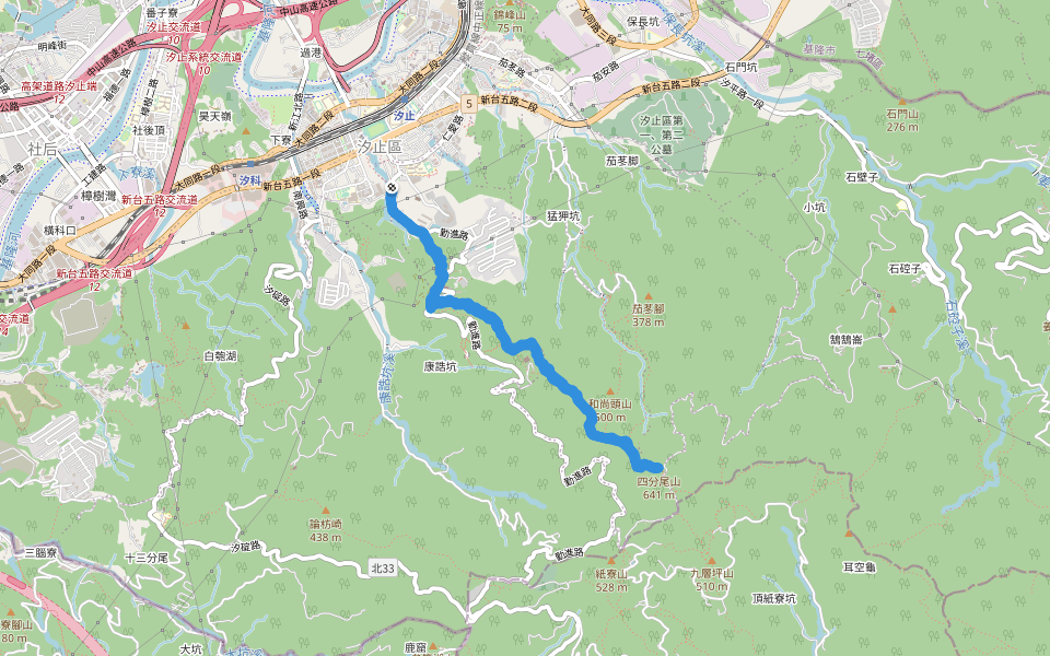 汐止大尖山登山步道